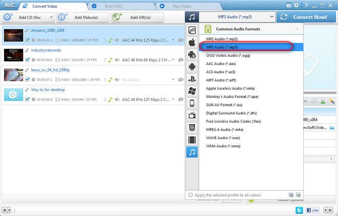 free MP4 to MP3 converter