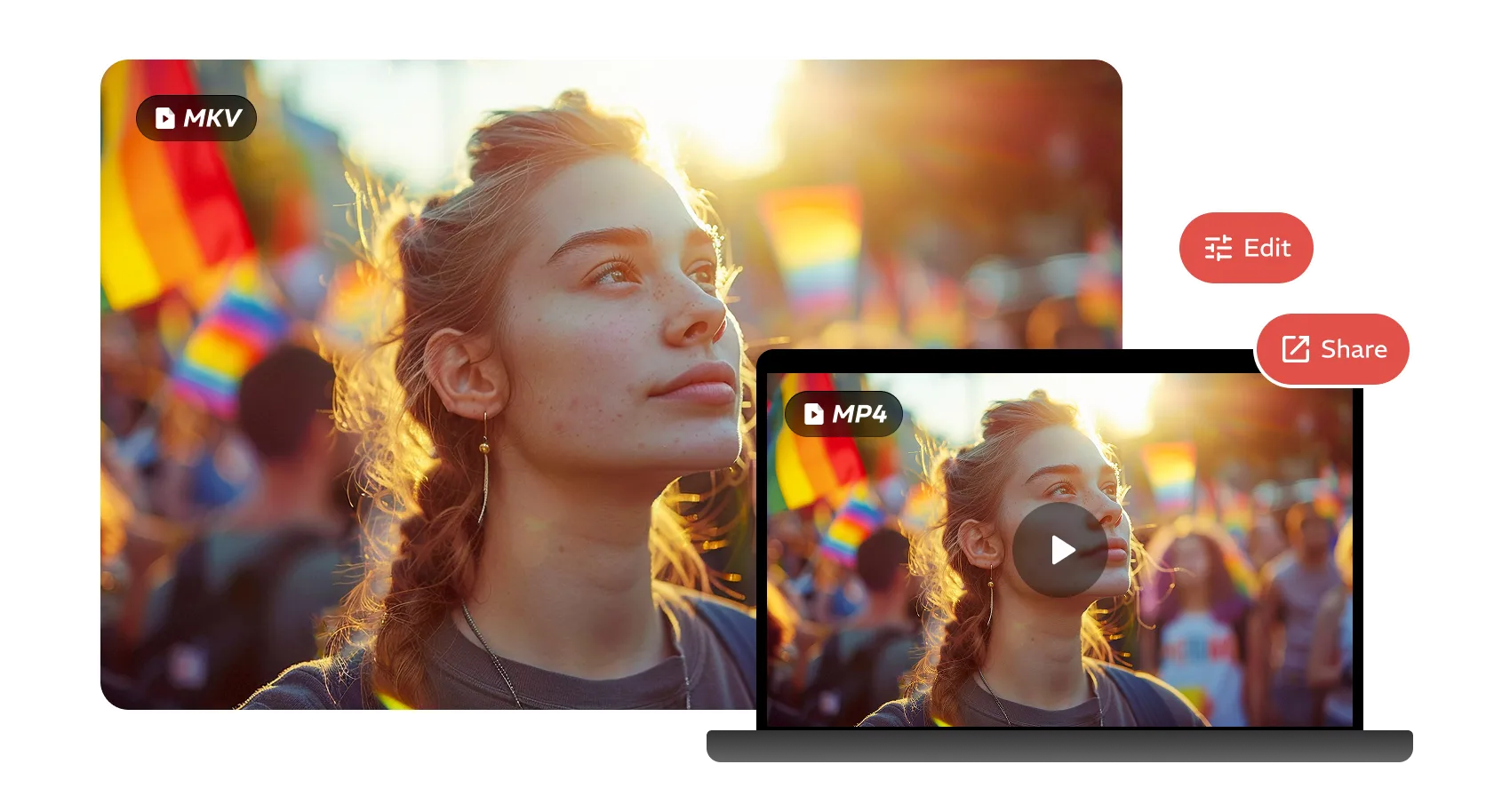 convert mkv to mp4 for easier use