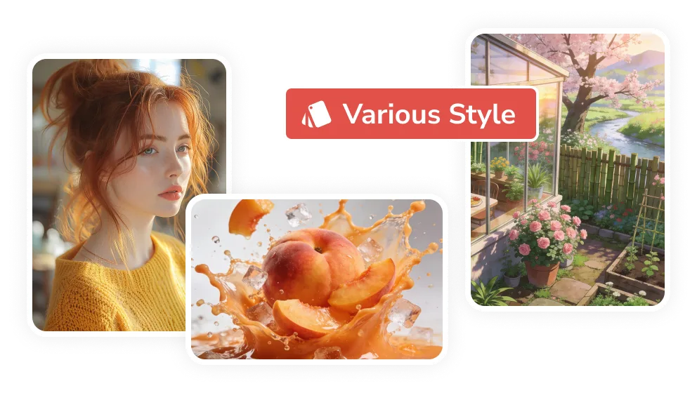 generate images in various styles