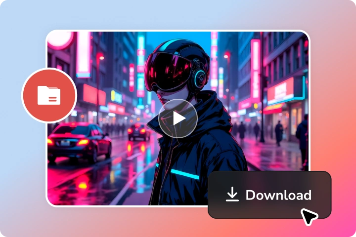 download ai-generated video