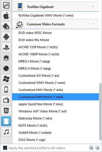 convert 4k video to mp4