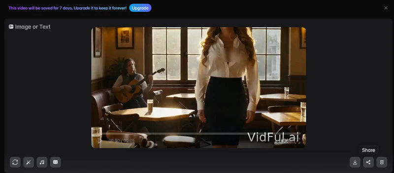 vidful ai video generator free no sign up