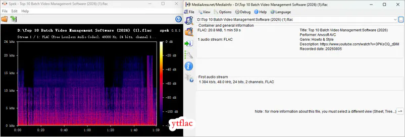 ytflac youtube to flac